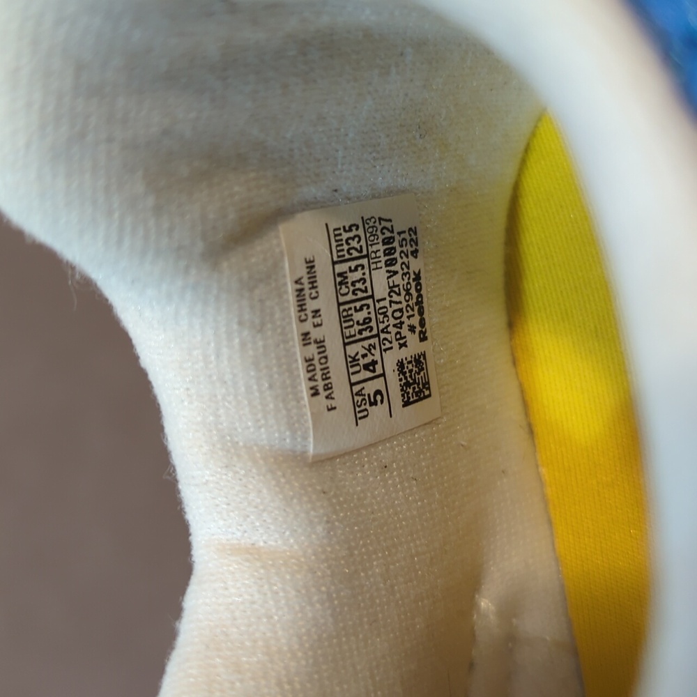Reebok X Popsicle Classic Sneakers size 5 Youth - Picture 9 of 14